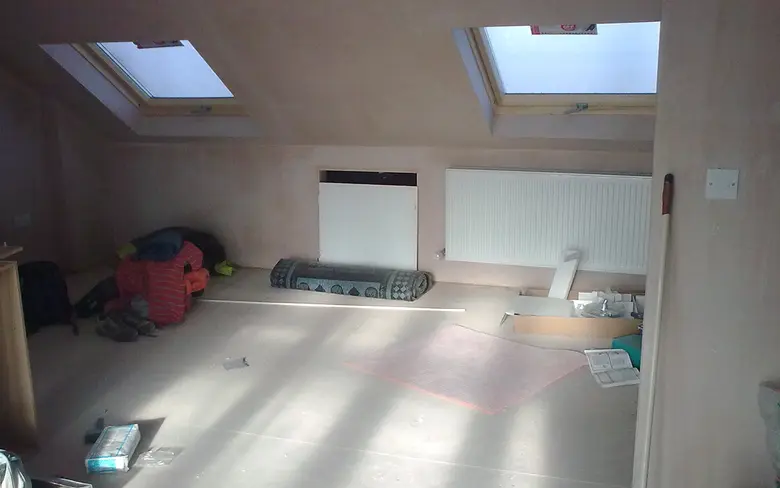 before velux windows